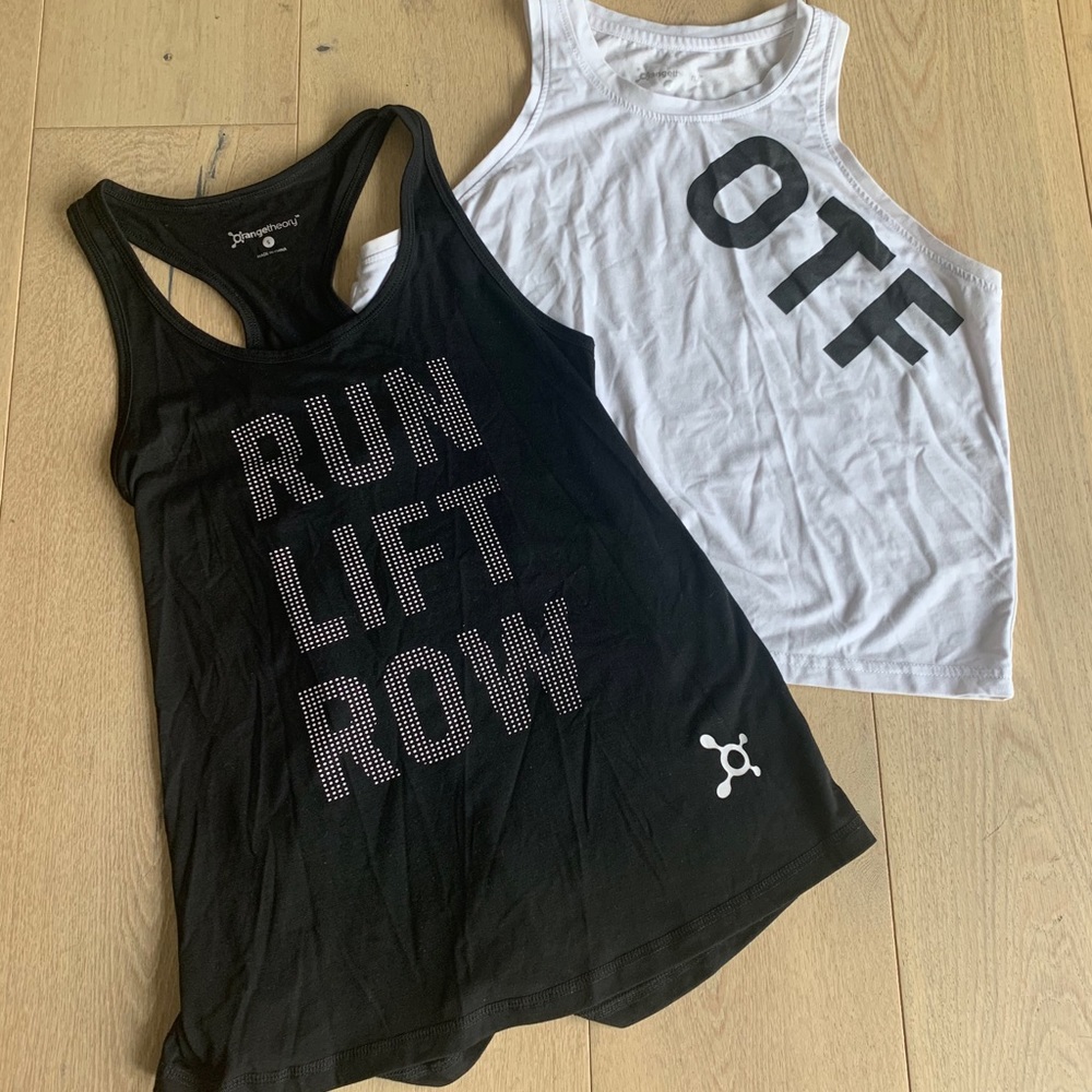 2 OrangeTheory tanks